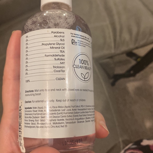 Advanced clinicals collagen and rosewater glow facial mist - Picture 5 of 5